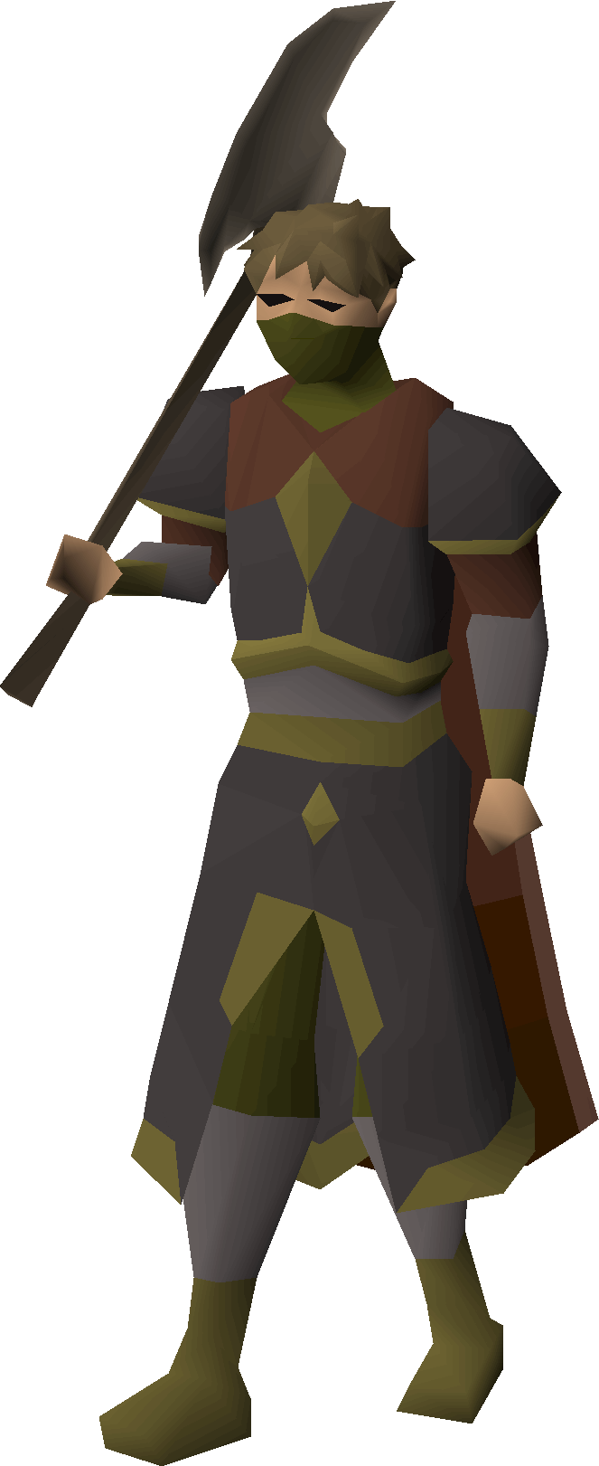 Mercenary axeman