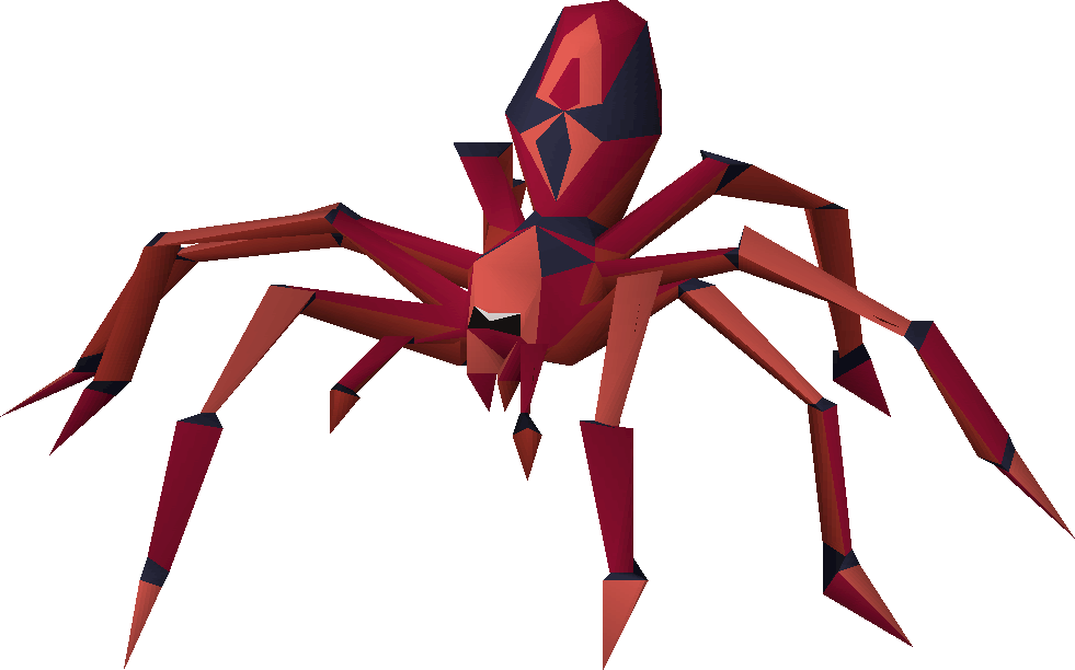 Deadly red spider