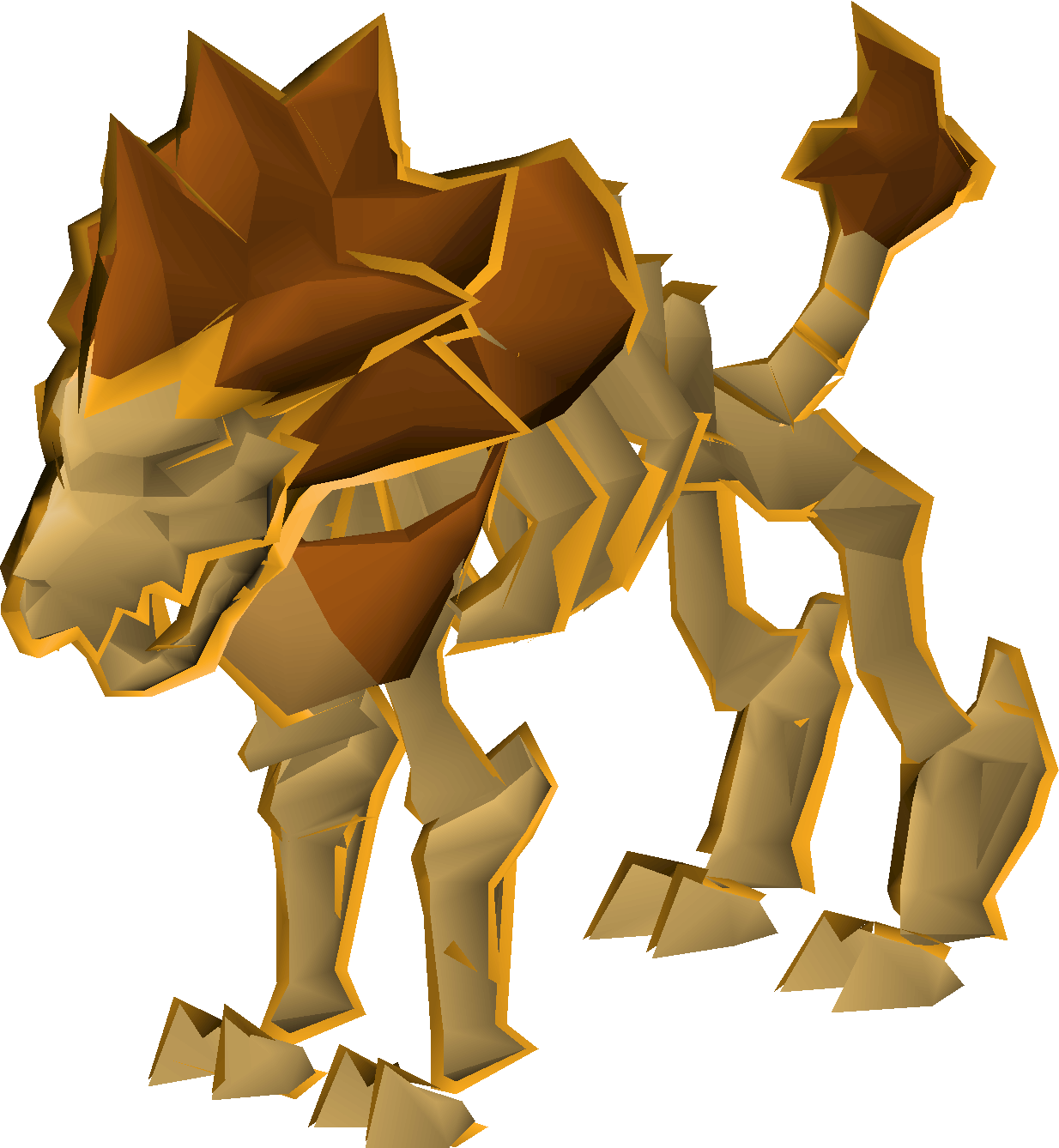 Greater Skeleton Hellhound (Vet'ion)