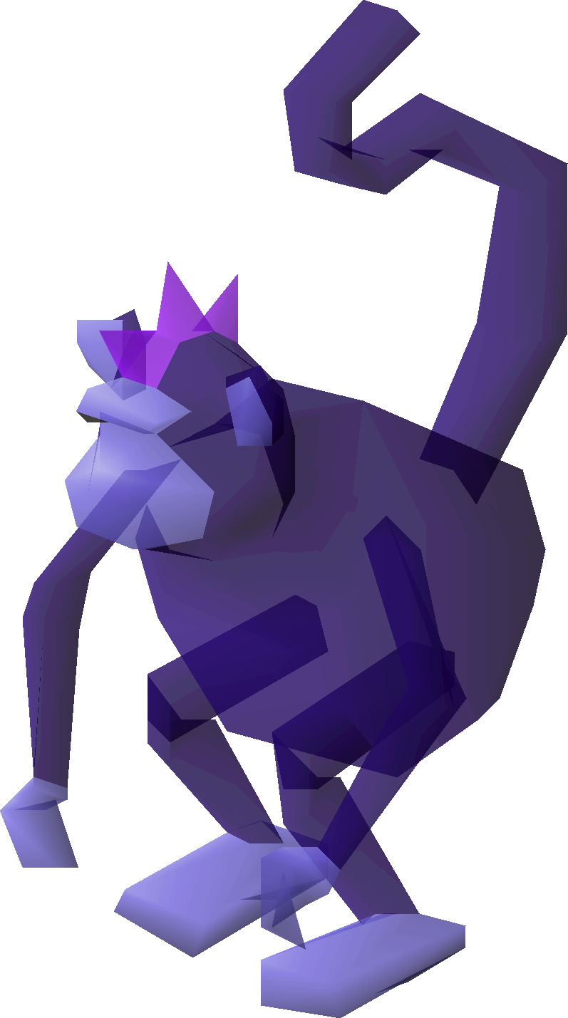 Reanimated monkey