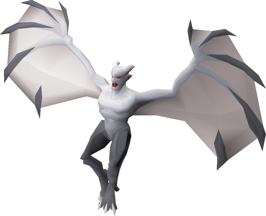 Marble gargoyle